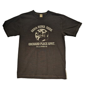 BUZZ RICKSON'S バズリクソンズ 半袖 Tシャツ 560th BOMB SQDN スラブ バインダーネック ミリタリー BR79366