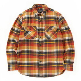 L/S バーンサイドフランネルシャツ / Burnside Flanne Shirt PENDLETON /79463 Tan Gold Red Plaid