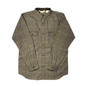 【FIVE BROTHER】LIGHT WOOL WORK SHIRT フランネルシャツ (152053) グレー