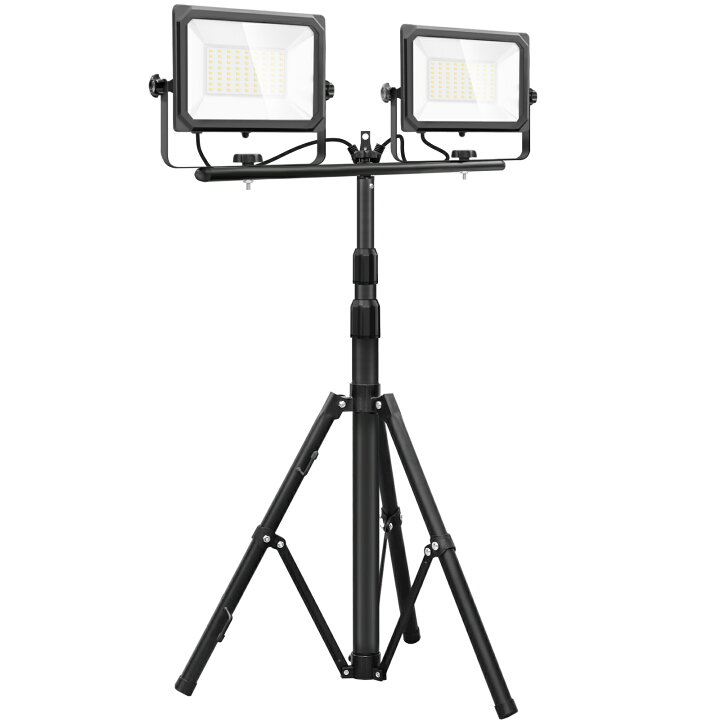 楽天市場】LED LEDスタンドライト 作業灯 プロ級 50W LED投光器 IP65 