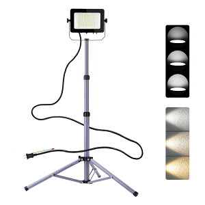LED u3Fؑ+OKi F F dFvu20W 30W 50W \vƓ led[NCg 6500k Px OrtX^hCg 5MR[h A[XtvO Lp180x  hIP65 