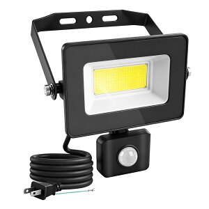 8�� 30W 300W���� LED ������ �Z���T�[���C�g COB���`�b�v �l���Z���T�[ ���O LED������ ���^ �h�ƃ��C�g �R���Z���g�� �����F 6000K LED ��Ɠ� IP66 �h�� �L�p���C�g �Z���T�[�� ���R��] ���P�x �ȃG
