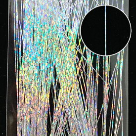 ICE GEL スパイダーライン RL-01 オーロラシルバー 280mm ネイルアート ネイルシール ストライピングテープ ラインシール ネイル用品