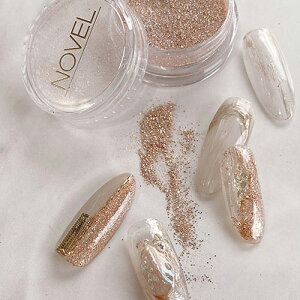 NOVEL Pink glorious glitter �m���F�� �l�C���A�[�g �W�F���l�C�� �l�C���A�[�g ���� �O���b�^�[ �p�E�_�[