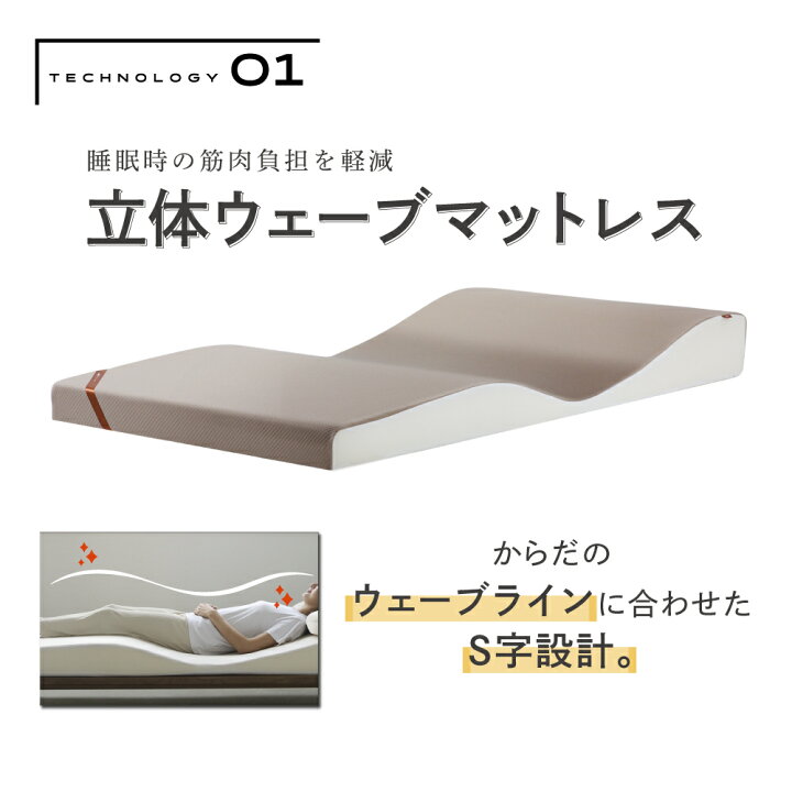楽天市場】NP腰眠マットレス NELUD(ネルディ) マットレス 寝具 腰痛 