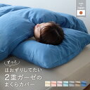 和晒 ガーゼ ピロケース 枕カバー 綿100％ 45×90cm 日本製 選べる5色 ダブルガーゼ ふんわり 柔らかい 洗える 肌にやさしい 三河木綿 Wasaraf わさらふ 母の日 父の日 ギフト アエリア