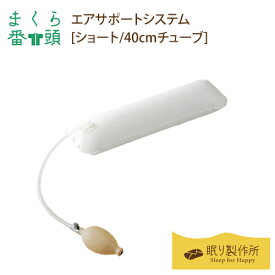 【まくら番頭】エアサポートシステム ショートエアバッグ（チューブ40cm）
