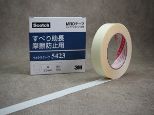 �y3M�@�E���g���e�[�v (�������q��PE���) No.5423 25mm��×15m���@1�{�z���肪�K�v�ȉӏ��̃K�C�h���[���A�����Ԃ�Z��ɉ����ăL�V�~������������ӏ��̈ى������h�~�p