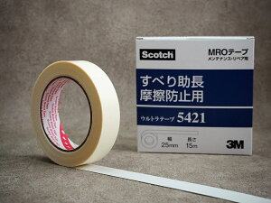 �y3M�@�E���g���e�[�v (�������q��PE���) No.5421 25mm��×15m���@1�{�z���肪�K�v�ȉӏ��̃K�C�h���[���A�����Ԃ�Z��ɉ����ăL�V�~������������ӏ��̈ى������h�~�p