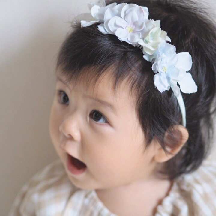 楽天市場 ベビー 和 ヘアバンド ひな祭り はんなり山桜と組紐リボン 花冠ベビーヘアバンド 0 1 2歳 赤ちゃん かわいい セレモニードレス 花かんむり ヘアアクセサリー ピンク ホワイト 白 送料無料 着物 ベビー袴 袴ロンパース 髪飾り 女の子 出産祝い プレゼント 50