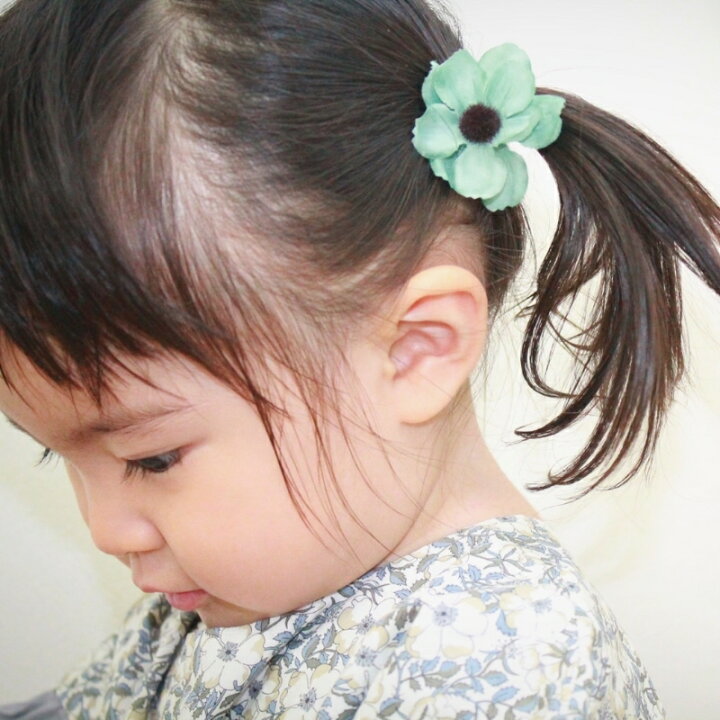 楽天市場 ヘアゴム ベビー ドライアネモネのヘアゴム 2個 子ども 女の子 髪飾り 赤ちゃん シリコンゴム かわいい 花 ヘアアクセサリー 髪留め お花ヘアアクセサリーのネネズデコ
