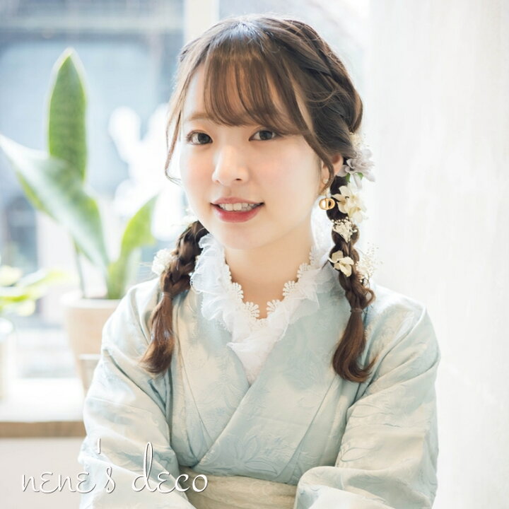楽天市場】卒業式 ベロア リボン ヘアアクセ ドライフラワー 髪飾り 
