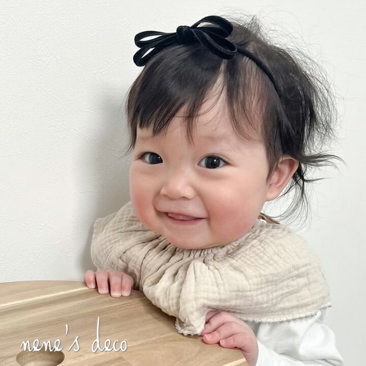 楽天市場】赤ちゃん ヘアバンド ベビー 両面 ベロア ヘアアクセサリー 