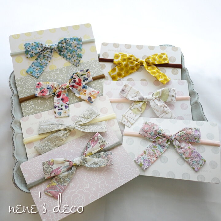 楽天市場】子供 LIBERTY ベビー キッズ 子ども ヘアバンド 髪飾り  