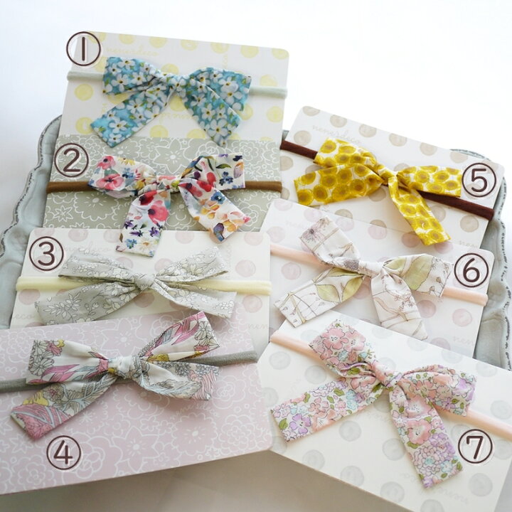 楽天市場】子供 LIBERTY ベビー キッズ 子ども ヘアバンド 髪飾り  