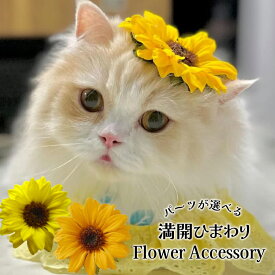 犬 飾り ひまわり 花 夏 りぼん 頭 浴衣 【満開向日葵モチーフ ヘッドバンド】 ヘアアクセサリー 衣装 耳飾り ヘアバンド 全犬種 まつり 落ちない ペット かわいい ドレス プレゼント マルチーズ パピー 軽量 トリミング お出かけ トイプー ペット用 帽子 お散歩 小型犬