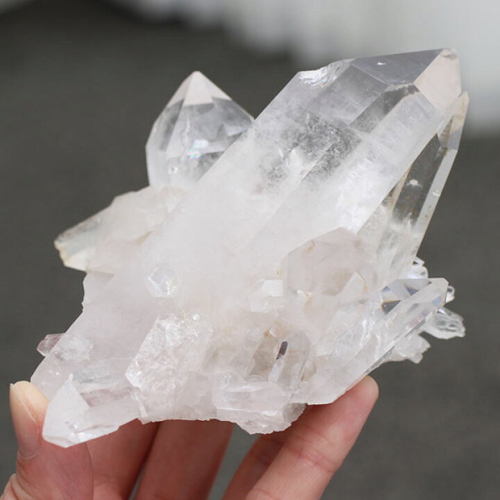 楽天市場】【現品お届け！動画あり】水晶 クラスター アーカンソー州産 