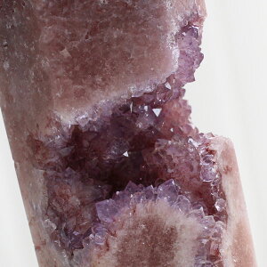 SPS 【現品お届け!動画あり】ピンクアメジスト ポイント 約420グラム【パワーストーン 秘蔵コレクション 天然石 原石 紫水晶 天然石 2月の誕生石 開運 浄化 風水 置き物 インテリア pink amethys