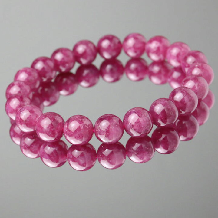 楽天市場】ピンクトルマリン ブレスレット 約9.5mm ストレート  