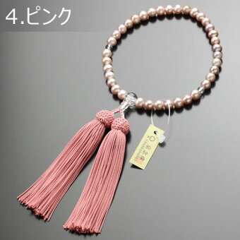 数珠,女性用,パール