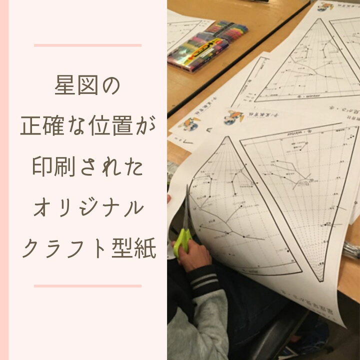 楽天市場】工作キット 星座傘 まるで 星座早見盤 8本骨50cm/65cm傘対応 