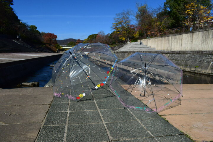 楽天市場】工作キット 星座傘 まるで 星座早見盤 8本骨50cm/65cm傘対応 