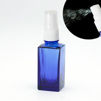 楽天市場 日本製 スプレーボトル 遮光瓶 青 角型 30ml 5本セット アルコール対応 遮光 化粧品容器 アロマ おしゃれ 容器 スプレー容器 スプレーボトル コバルトブルー コバルト ブルー 青色 30ml ネンリンラボ精油とコスメの専門店