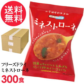 フリーズドライ ミネストローネ 業務用(300食入り) 高級 厳選 トマト 野菜 スープ コスモス食品 インスタント