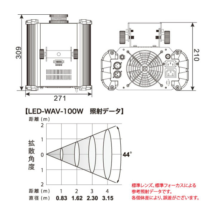楽天市場】ACME LED-WAV-100 LEDウォーターウェーブ 100W 水族館 