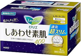 ロリエ しあわせ素肌 通気超スリム 特に多い夜用40cm 羽つき 9個
