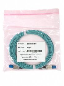新品未使用 Amphenol / Fujitsu CA08733-7092 miniSAS HD AOCケーブル 12Gb SAS 15m 112-00453+A0