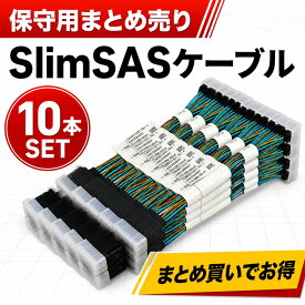 【まとめ売り】Fujitsu SlimSASケーブル CA05973-8216 10本セット
