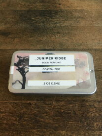 Juniper Ridge SOLID PERFUMEジュニパーリッジ ソリッド・パフューム／練り香水(COASTAL PINE)