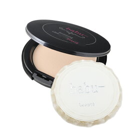[ 無添加 フェイスパウダー ] babu-beaute（バブーボーテ） フィニッシングクリアーパウダー ( パフ 付 ) 14gオーガニック ナチュラル コスメ メイク プレストパウダー テカり防止 毛穴 おしろい イエベ ブルベ