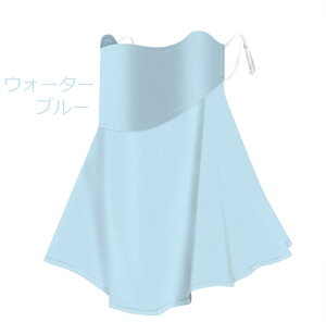 FORGERON 開口部あり2層タイプ フェイスカバー UVカット フェイスマスク スナップボタン留め 遮光 大きめ 日焼け防止 紫外線カット 耳掛け ゴルフ テニス バイク メンズ レディース 男女兼用 ユ