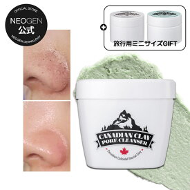 ★楽天ランキング1位★【NEOGEN公式】クレイクレンジング【カナディアン クレイ ポア クレンザー】泡洗顔 クレイパック 毛穴泡洗顔 毛穴 毛穴パック 顔 パック 韓国コスメ 洗顔料 炭酸 角栓 角質除去 氷河土 泡洗顔料 洗顔フォーム カナディアンクレンザー