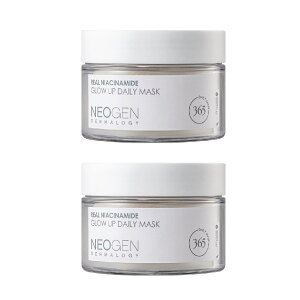 【NEOGEN公式】白もち肌パッド【ナイアシンアミド グローアップ デイリーマスク 40枚】スキンケア パッド マスクパック 保湿 ふき取りパッド しっとり おうち美容 韓国コスメ パッドマスク