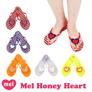 �y�A�E�g���b�g�z���� �T���_�� Mel Shose by Melissa ���� �T���_�� �n�j�[�n�[�g �t���b�v�t���b�v�iMel Honey SP AD Honey Heart ���f�B�[�X ���o�[�T���_�� �r�[�`�T���_�� �r�[�T�� �����b�T �Z�J��