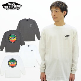 バンズ VANS M Rasta Logo L/S T-shirt メンズ 長袖 Tシャツ ロングTシャツ ロンT [AA]