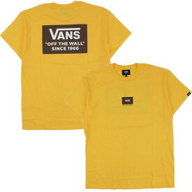 【ポイント5倍以上】バンズ VANS M Rectangle Logo S/S Tee ロゴ 半袖Tシャツ 男性 [AA-3]
