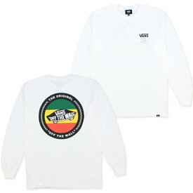 ＼タイムセール開催中／バンズ VANS M Rasta Logo L/S T-shirt メンズ 長袖 Tシャツ ロングTシャツ ロンT [AA]