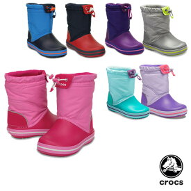 【ポイント5～10倍】クロックス CROCS クロックバンド ロッジポイント ブーツ キッズ crocband lodgepoint boot kids 子供用 [BB]