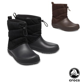 クロックス CROCS クロックバンド パフ ブーツ ウィメン crocband puff boot w レディース 女性用 ブーツ [BB]