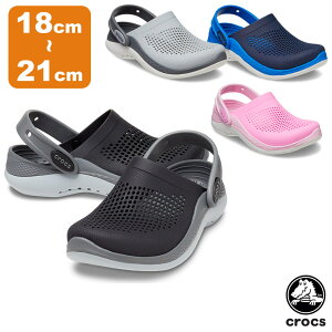 �N���b�N�X �T���_�� CROCS ���C�g���C�h 360 �N���b�O �L�b�Y literide 360 clog kids �L�b�Y �V���[�Y �q���p [AA]
