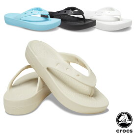 クロックス サンダル CROCS クラシック プラットフォーム フリップ ウィメン classic platform flip w レディース 厚底ビーサン 女性用