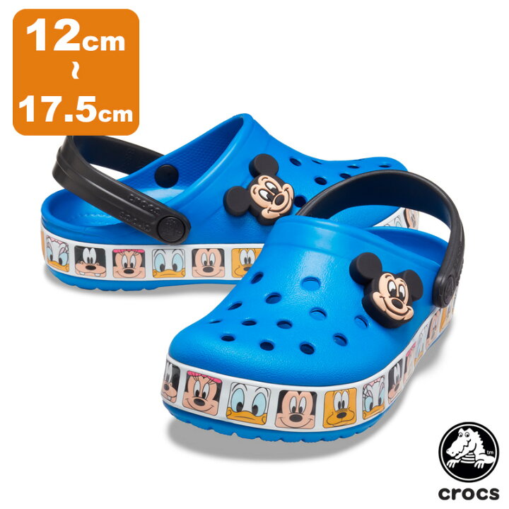 楽天市場 クロックス Crocs クロックス ファン ラブ ミッキー バンド クロッグ トドラー Crocs Fun Lab Mickey Band Clog T キッズ サンダル シューズ ディズニー 子供用 11 Neo Globe