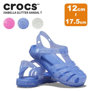 �N���b�N�X �T���_�� CROCS �C�U�x�� �O���b�^�[ �g�h���[ isabella glitter sandal t �L�b�Y �V���[�Y �q�ǂ��p 208444