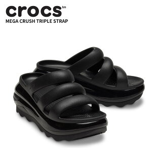 NbNX T_ CROCS K NbV gv Xgbv mega crush triple strap Y fB[Xjp 