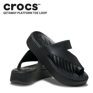 NbNX CROCS T_ V[Y fB[X Qb^EFC vbgtH[ g[ [v Getaway Platform Toe Loop  EBY V[Y ϐ AEghA  {[\[ Xgb
