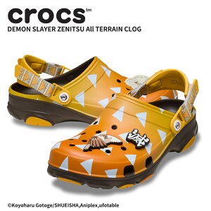 NbNX CROCS T_ V[Y Y fB[X uSł̐nv P I[eC NbO Demon Slayer Zenitsu All Terrain Clog j  jp jZbNX V[Y T{ LN^